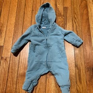 Little Ones Blue onesie